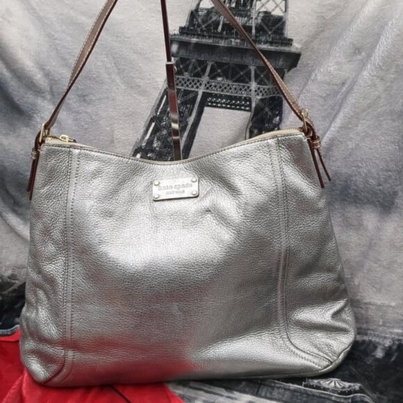 Kate Spade Silver Hobo and Shoulder Bag - Picture 1 of 14
